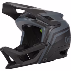Oneal Transition Flash Casco da discesa, nero-grigio, dimensione XL per uomo