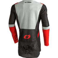 Oneal Prodigy Five One Limited Edition Maglia motocross, nero-grigio-rosso, dimensione S per uomo