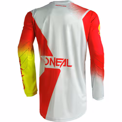 Oneal Element Racewear V.22 Maglia motocross, rosso-giallo, dimensione M per uomo