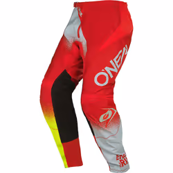 Oneal Element Racewear V.22 Pantaloni motocross, rosso-giallo, dimensione 28 per uomo - Vista aggiuntiva 2