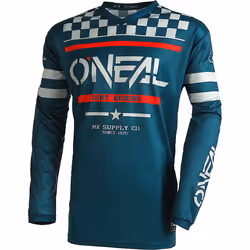 Oneal Element Squadron V.22 Maglia motocross, rosso-blu, dimensione M per uomo