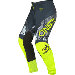 Oneal Element Camo V.22 Pantaloni motocross, nero-giallo, dimensione 30 per uomo