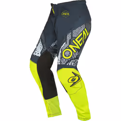 Oneal Element Camo V.22 Pantaloni motocross, nero-giallo, dimensione 30 per uomo