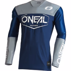 Oneal Mayhem Hexx V.22 Maglia motocross, grigio-blu, dimensione 2XL per uomo
