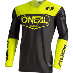 Oneal Mayhem Hexx V.22 Maglia motocross, nero-giallo, dimensione M per uomo
