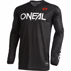Oneal Elite Classic Maglia motocross, nero-bianco, dimensione S per uomo
