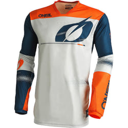 Oneal Haze Maglia motocross, blu-arancione, dimensione S per uomo