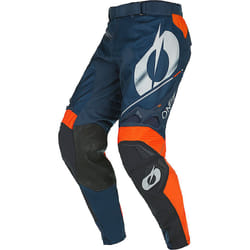Oneal Haze Pantaloni motocross, blu-arancione, dimensione 30 per uomo