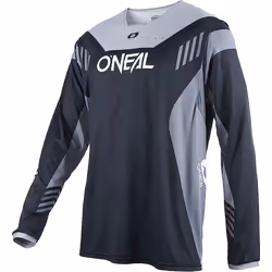 Oneal Element FR Hybrid V.22 Maglia da bicicletta, nero-grigio, dimensione M per uomo