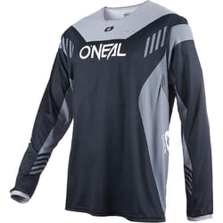 Oneal Element FR Hybrid V.22 Maglia da bicicletta, nero-grigio, dimensione M per uomo