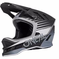 Oneal Blade Delta V.22 Casco da discesa, nero-grigio, dimensione M per uomo