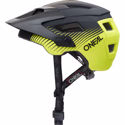 Oneal Defender Grill Casco da bicicletta, nero-giallo, dimensione XS M per uomo