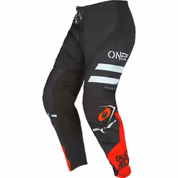Oneal Element Squadron V.22 Pantaloni da motocross giovanile, nero-grigio, dimensione XL