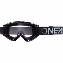 Oneal B-Zero Occhiali Motocross, nero per uomo