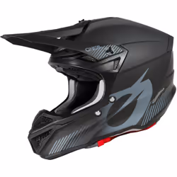 Oneal 5Series Polyacrylite Solid Casco Motocross, nero, dimensione M per uomo