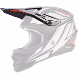 Oneal 3Series Vertical Casco Peak, nero-bianco per uomo