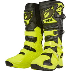 Oneal RMX Pro Stivali Motocross, nero-giallo, dimensione 39 per uomo
