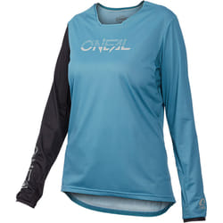 Oneal Element FR Hybrid Maglia da bicicletta da donna, nero-blu, dimensione XL per donne