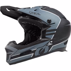 Oneal Fury Stage Casco Downhill, nero-grigio, dimensione XL per uomo