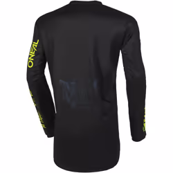 Oneal Element Attack Maglia Motocross, nero-giallo, dimensione S per uomo