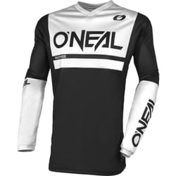 Oneal Element Threat Air Maglia Motocross, nero-bianco, dimensione XL per uomo