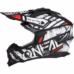 Oneal 2Series Glitch Casco Motocross, nero-bianco, dimensione S per uomo - Vista aggiuntiva 5