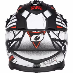 Oneal 2Series Glitch Casco Motocross, nero-bianco, dimensione S per uomo - Vista aggiuntiva 6