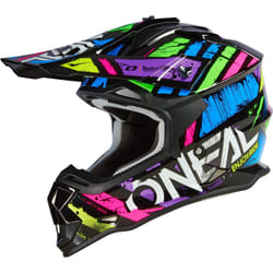 Oneal 2Series Glitch Casco Motocross, multicolore, dimensione 2XL per uomo