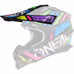 Oneal 2Series Glitch Casco Peak, nero-bianco per uomo - Vista aggiuntiva 4