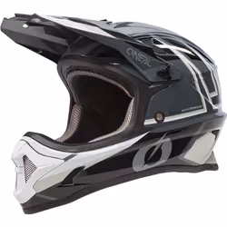 Oneal Sonus Split V.23 Casco Downhill, nero-grigio, dimensione XS per uomo