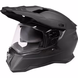 Oneal D-SRS Solid Casco Motocross, nero, dimensione S per uomo