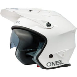 Oneal Volt Solid Casco di prova, bianco, dimensione S per uomo