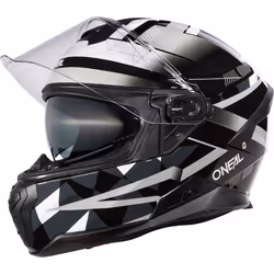 Oneal Challenger Exo Casco, nero-grigio-bianco, dimensione M per uomo