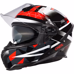 Oneal Challenger Exo Casco, nero-grigio-rosso, dimensione M per uomo