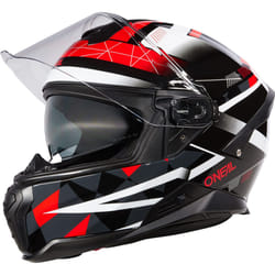 Oneal Challenger Exo Casco, nero-grigio-rosso, dimensione M per uomo