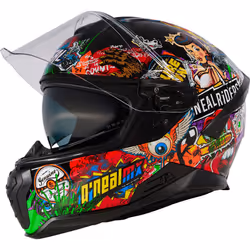 Oneal Challenger Crank Casco, nero-multicolore, dimensione XL per uomo
