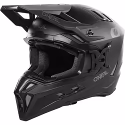 Oneal EX-SRS Solid Casco Motocross, nero, dimensione XS per uomo