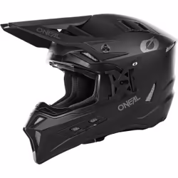 Oneal EX-SRS Solid Casco Motocross, nero, dimensione XS per uomo