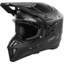 Oneal EX-SRS Solid Casco Motocross, nero, dimensione L per uomo