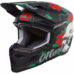 Oneal 3SRS Melancia Casco Motocross multicolore, nero-multicolore, dimensione 2XL per uomo