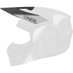 Oneal 3SRS Vision Casco Motocross, nero-grigio, dimensione XS per uomo