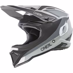 Oneal 1SRS Stream Casco da motocross, nero-grigio, dimensione XL per uomo