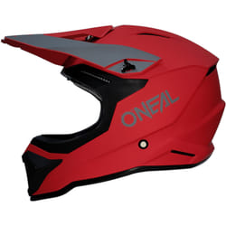 Oneal 1SRS Solid Casco Motocross, rosso, dimensione XS per uomo