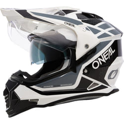 Oneal Sierra R Casco Motocross, nero-grigio-bianco, dimensione L per uomo