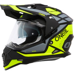 Oneal Sierra R Casco Motocross, nero-giallo, dimensione S per uomo