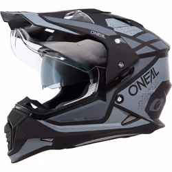 Oneal Sierra R Casco Motocross, nero-grigio, dimensione S per uomo