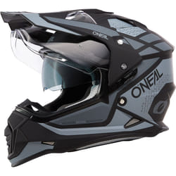Oneal Sierra R Casco Motocross, nero-grigio, dimensione S per uomo