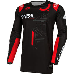Oneal Prodigy Five Three Maglia Motocross, nero-rosso, dimensione M per uomo