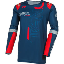 Oneal Prodigy Five Three Maglia Motocross, rosso-blu, dimensione M per uomo