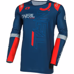 Oneal Prodigy Five Three Maglia Motocross, rosso-blu, dimensione L per uomo